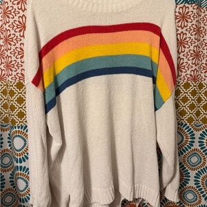 American Eagle Outfitters Multicolor Stripe Sweater